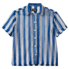 Load image into Gallery viewer, BLUE &amp; WHITE STRIPES NET SHIRT
