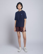Load image into Gallery viewer, NAVY REVERSED TERRY OVERSIZED T-SHIRT
