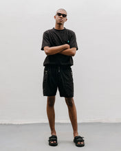 Load image into Gallery viewer, BLACK SIDE POCKET CORDUROY SHORTS
